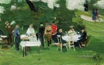  Picnic Arte - picnic Ilya Repin